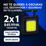 LumoKey™ - Mini Linterna Recargable de Llavero