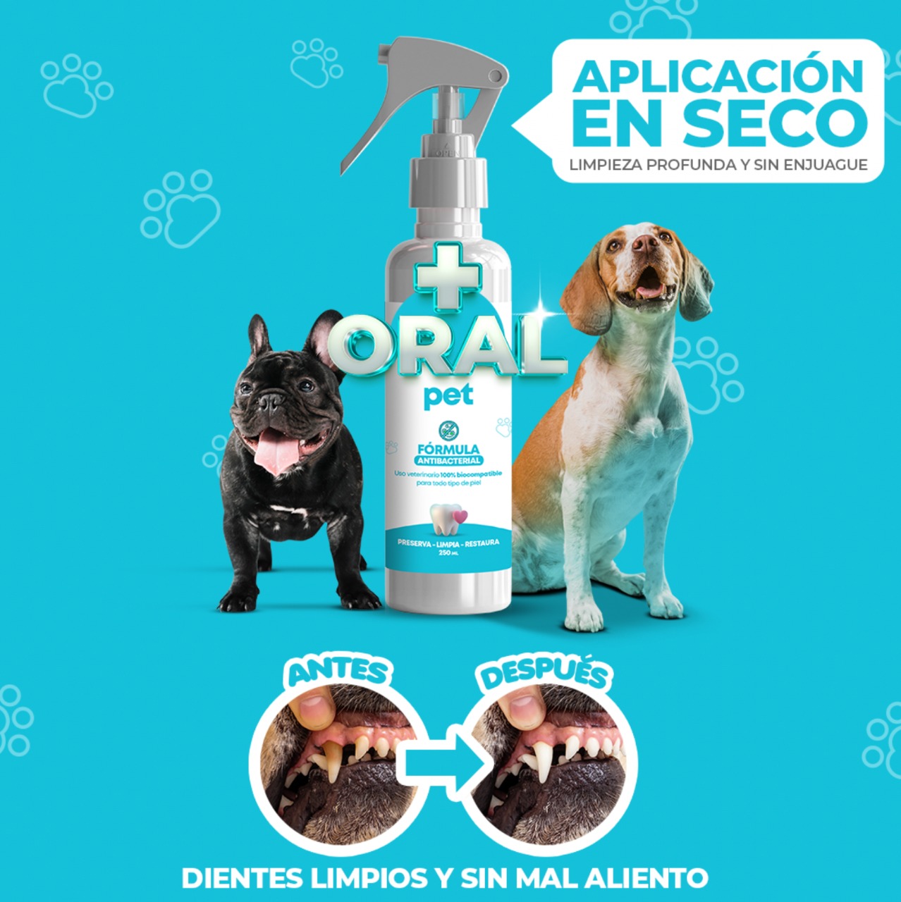 ORAL PET®  - LIMPIEZA BUCAL PARA MASCOTAS